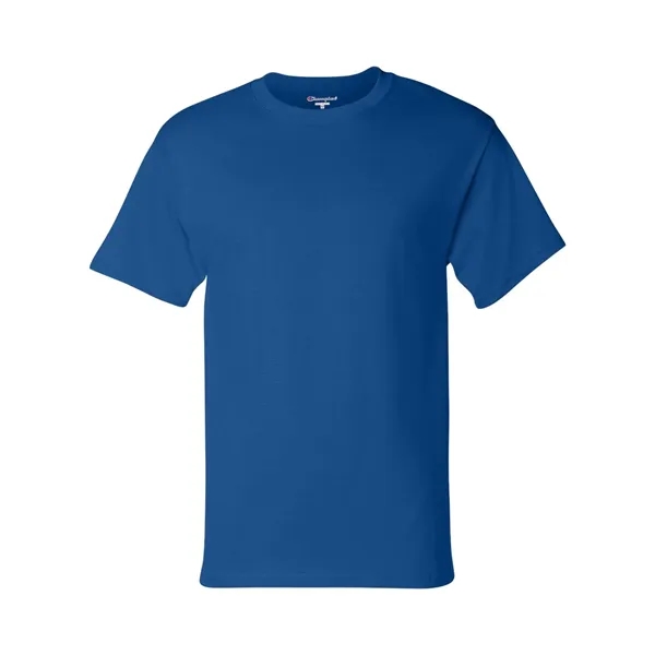 Cotton short sleeve T-shirt made with a tag-free neck label, shoulder-to-shoulder... from ASI 84358 S&S Activewear