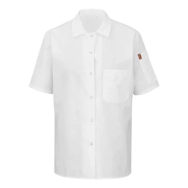 Chef Designs Women's Mimix™ Short Sleeve Cook Shirt with ...... from ASI 84358 S&S Activewear