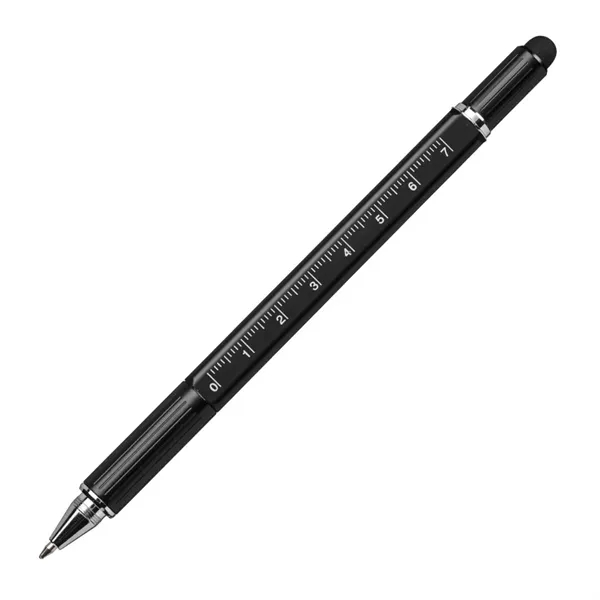 Roald twist-action pen features a contemporary squared barrel with a printed... from ASI 84592 St Regis Group