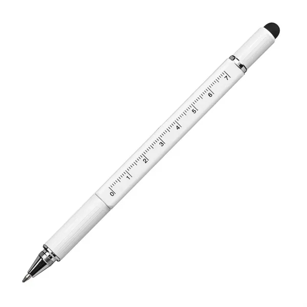 Roald twist-action pen features a contemporary squared barrel with a printed... from ASI 84592 St Regis Group