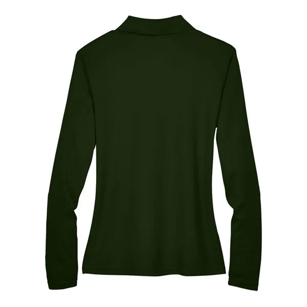CORE365 Women's Pinnacle Performance Long-Sleeve Pique Polo... from ASI 84358 S&S Activewear