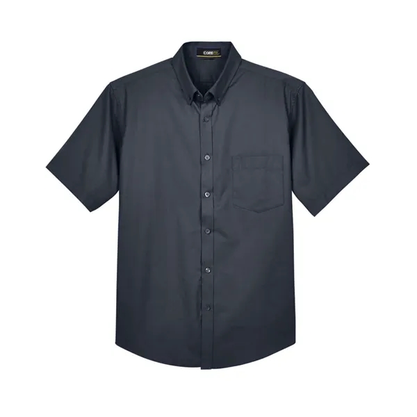 CORE365 Optimum Short Sleeve Twill Dress Shirt... from ASI 84358 S&S Activewear