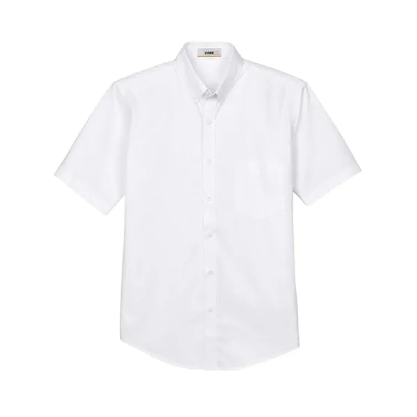 CORE365 Optimum Short Sleeve Twill Dress Shirt... from ASI 84358 S&S Activewear
