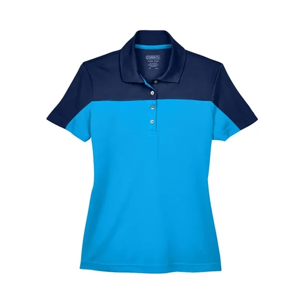 CORE365 Women's Balance Colorblock Performance Pique Polo... from ASI 84358 S&S Activewear