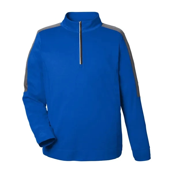 CORE365 Market Snag Protect Mesh Colorblock Quarter-Zip... from ASI 84358 S&S Activewear