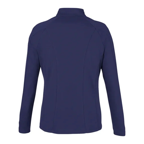 CORE365 Women's Origin Performance Pique Quarter-Zip... from ASI 84358 S&S Activewear