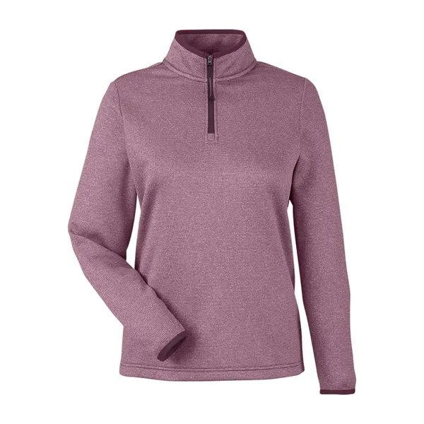 CORE365 Women's Venture Heathered Stripe Quarter-Zip... from ASI 84358 S&S Activewear