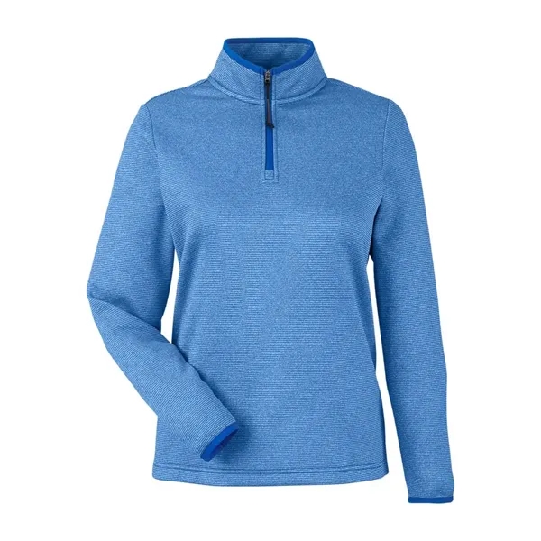 CORE365 Women's Venture Heathered Stripe Quarter-Zip... from ASI 84358 S&S Activewear