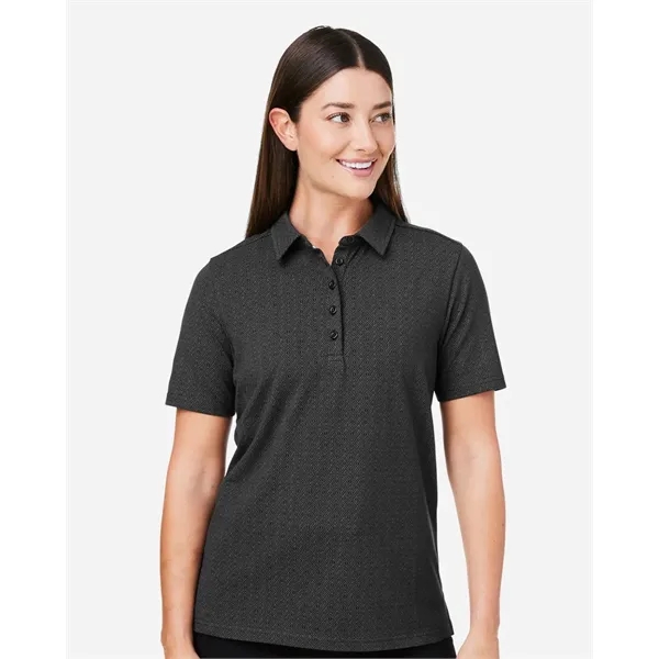 DJ Classic Women's Crownlux Performance® Geo Polo... from ASI 84358 S&S Activewear