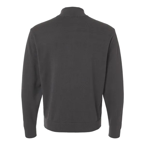 Devon & Jones Men's New Classic Quarter-Zip Sweater... from ASI 84358 S&S Activewear