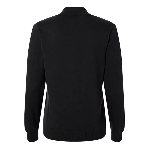 Devon & Jones Women's New Classic Quarter-Zip Sweater... from ASI 84358 S&S Activewear