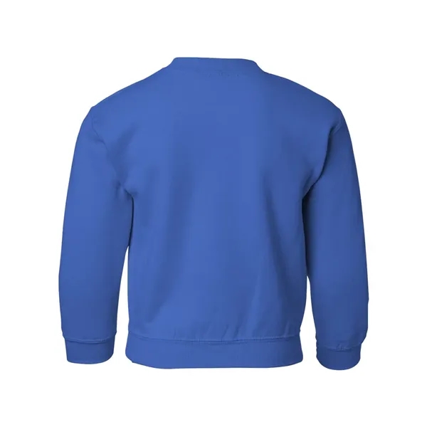 Youth 8.0 oz., 50% cotton / 50% polyester crewneck sweatshirt. Blank... from ASI 84358 S&S Activewear
