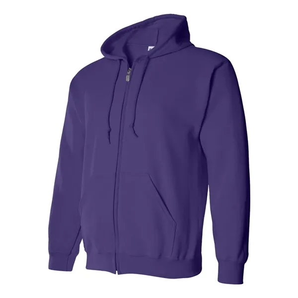 8.0 oz., 50% cotton / 50% polyester full-zip hooded sweatshirt. Blank... from ASI 84358 S&S Activewear