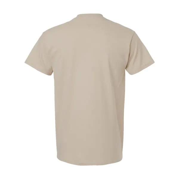 Quarter-turned T-shirt made of 100% Ultra Cotton with fabric variations for... from ASI 84358 S&S Activewear