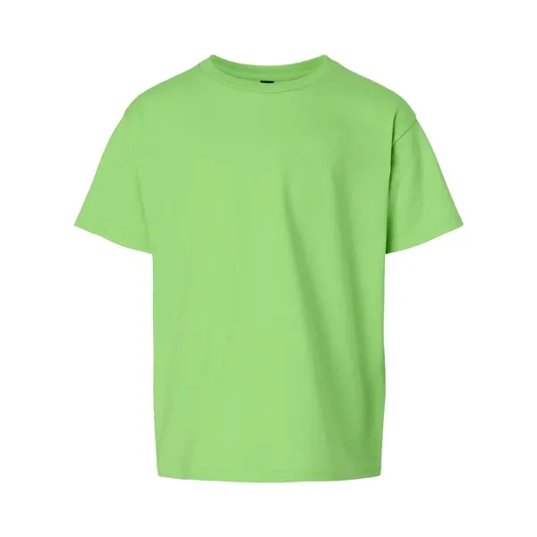 Youth 6.1 oz preshrunk 100% cotton t-shirt. Blank product.... from ASI 84358 S&S Activewear