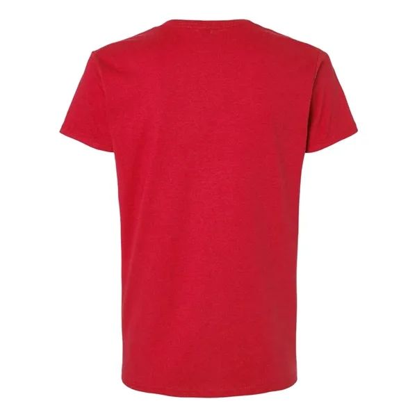 Women's 6.1 oz 100% cotton, pre-shrunk classic fit t-shirt. Blank product.... from ASI 84358 S&S Activewear