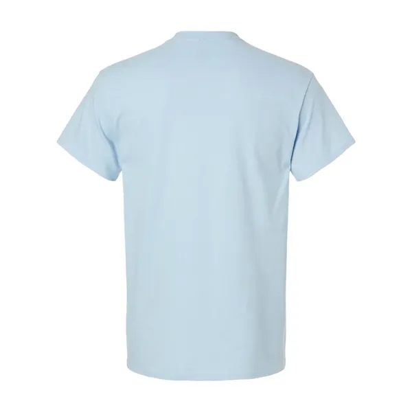 Adult T-shirt with a pocket of 6.0 oz preshrunk 100% cotton.... from ASI 84358 S&S Activewear