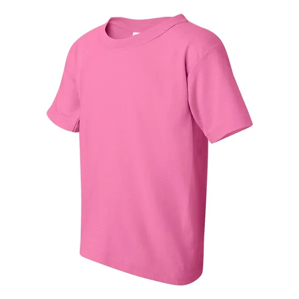 Youth 5.3 oz pre-shrunk, 100% heavy cotton t-shirt. Blank product.... from ASI 84358 S&S Activewear
