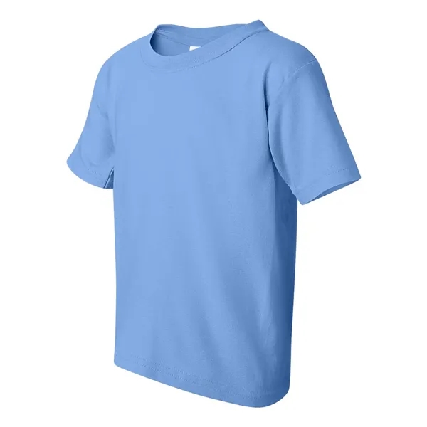 Youth 5.3 oz pre-shrunk, 100% heavy cotton t-shirt. Blank product.... from ASI 84358 S&S Activewear