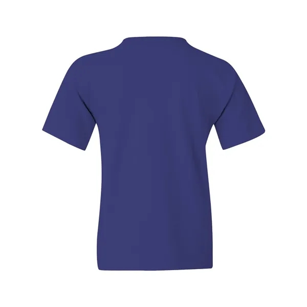 Youth 5.3 oz pre-shrunk, 100% heavy cotton t-shirt. Blank product.... from ASI 84358 S&S Activewear