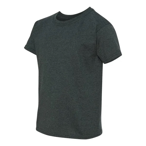 Youth 5.3 oz pre-shrunk, 100% heavy cotton t-shirt. Blank product.... from ASI 84358 S&S Activewear