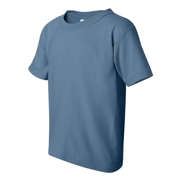 Youth 5.3 oz pre-shrunk, 100% heavy cotton t-shirt. Blank product.... from ASI 84358 S&S Activewear