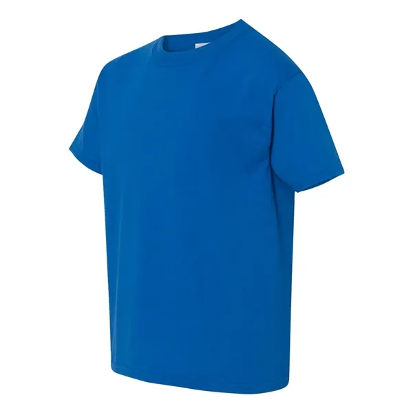 Youth 5.3 oz pre-shrunk, 100% heavy cotton t-shirt. Blank product.... from ASI 84358 S&S Activewear