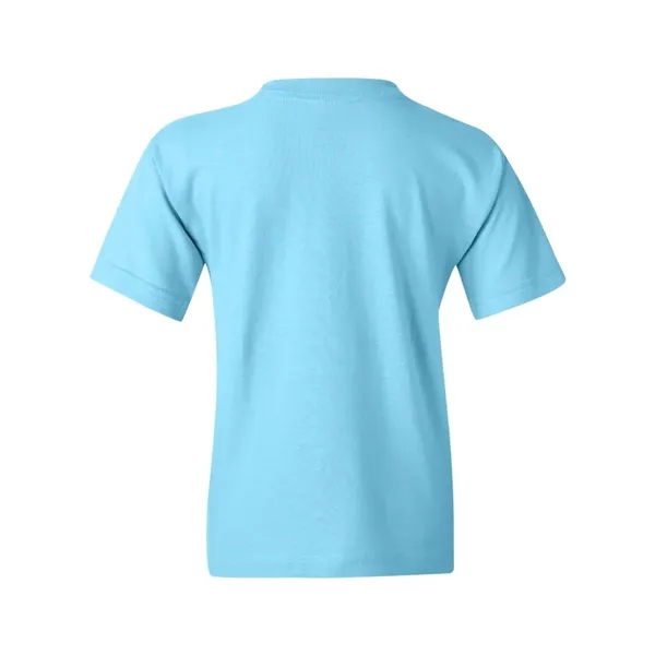 Youth 5.3 oz pre-shrunk, 100% heavy cotton t-shirt. Blank product.... from ASI 84358 S&S Activewear