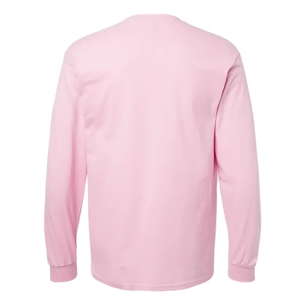 Heavy 100% cotton long sleeve 5.3 oz t-shirt. Blank product.... from ASI 84358 S&S Activewear