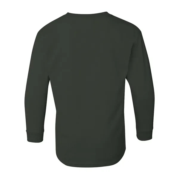 Youth 5.3 oz pre-shrunk, 100% heavy cotton t-shirt. Blank product.... from ASI 84358 S&S Activewear
