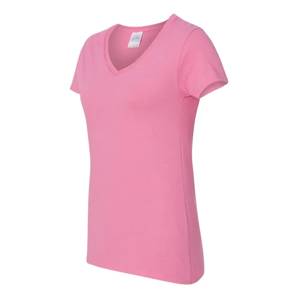 Gildan® Heavy Cotton™ Ladies' V-Neck T-Shirt, blank.... from ASI 84358 S&S Activewear