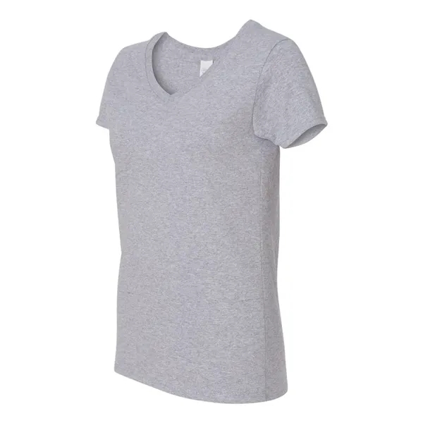 Gildan® Heavy Cotton™ Ladies' V-Neck T-Shirt, blank.... from ASI 84358 S&S Activewear