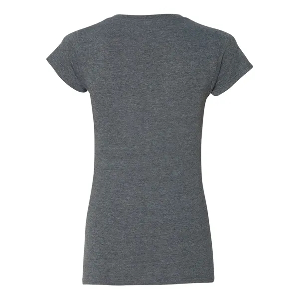 Women's v-neck t-shirt with 1/2" rib-knit collar. Blank product.... from ASI 84358 S&S Activewear