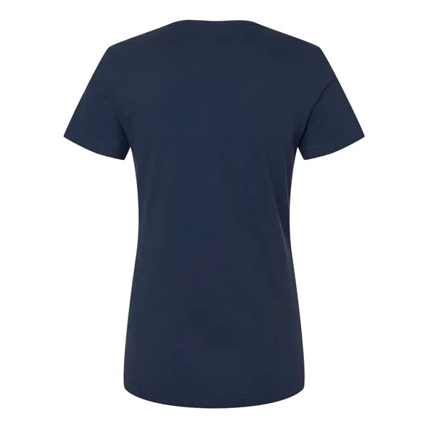 Women's v-neck t-shirt with 1/2" rib-knit collar. Blank product.... from ASI 84358 S&S Activewear