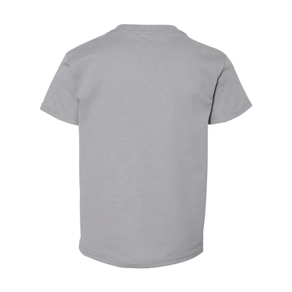 Youth 5.6 oz preshrunk 50% polyester / 50% cotton t-shirt. Blank... from ASI 84358 S&S Activewear