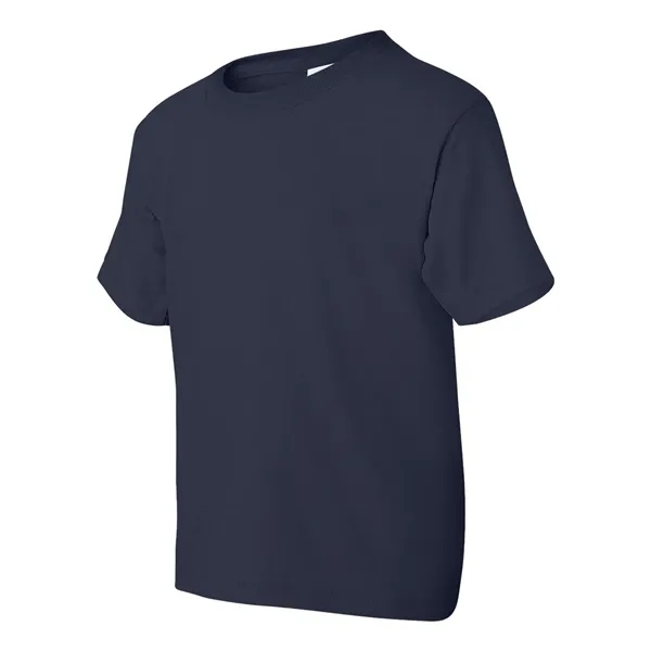 Youth 5.6 oz preshrunk 50% polyester / 50% cotton t-shirt. Blank... from ASI 84358 S&S Activewear