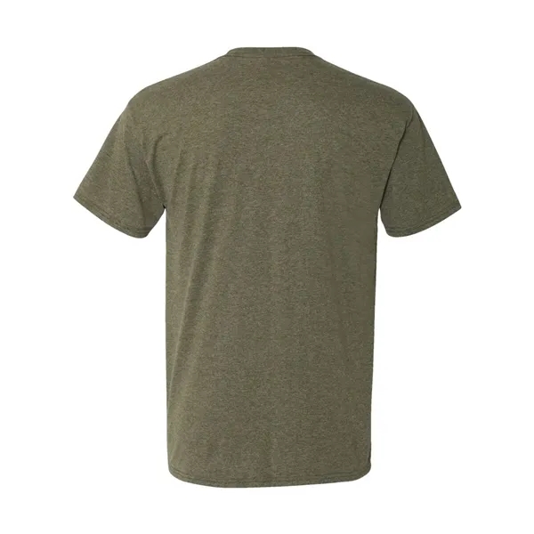 Triblend T-shirt with performance details, a 40+ UPF rating, and a... from ASI 84358 S&S Activewear