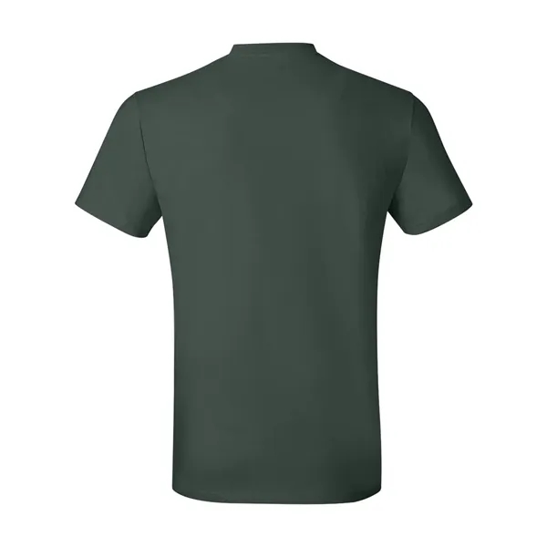 100% ring-spun cotton T-shirt with narrow ribbed collar without cover-seaming for... from ASI 84358 S&S Activewear