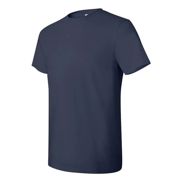100% ring-spun cotton T-shirt with narrow ribbed collar without cover-seaming for... from ASI 84358 S&S Activewear