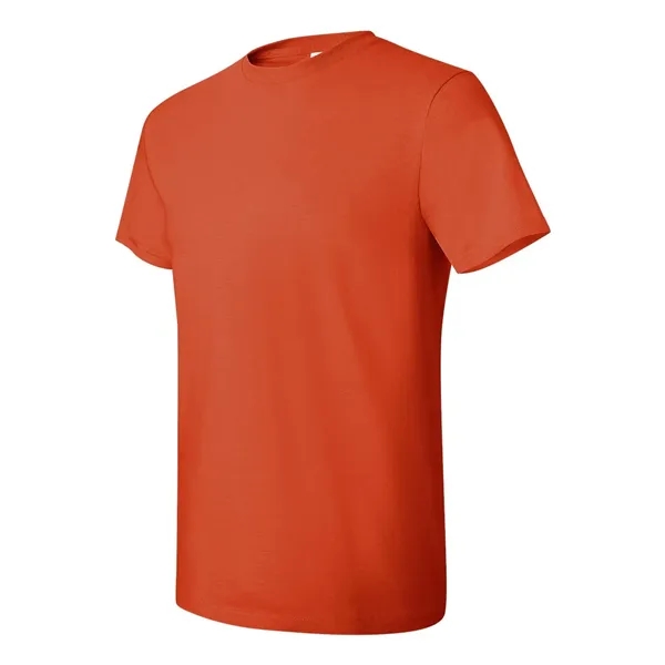 100% ring-spun cotton T-shirt with narrow ribbed collar without cover-seaming for... from ASI 84358 S&S Activewear