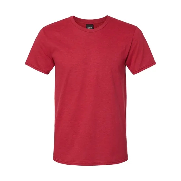 100% ring-spun cotton T-shirt with narrow ribbed collar without cover-seaming for... from ASI 84358 S&S Activewear