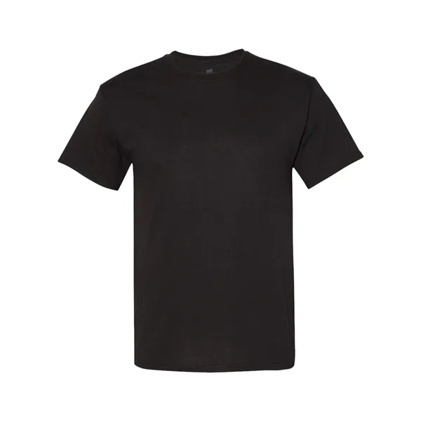 Hanes adult T-shirt made of cotton/polyester with up to 5% recycled... from ASI 84358 S&S Activewear