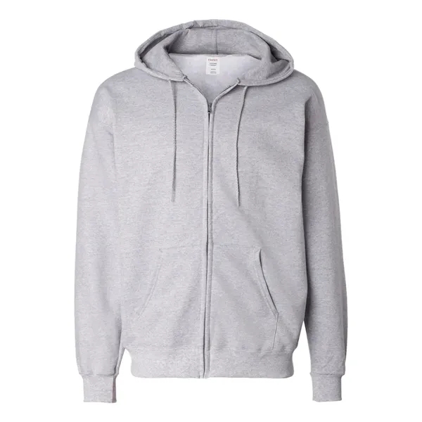 Full-zip hooded sweatshirt made of cotton/polyester fleece and low-pill, high-stitch density... from ASI 84358 S&S Activewear