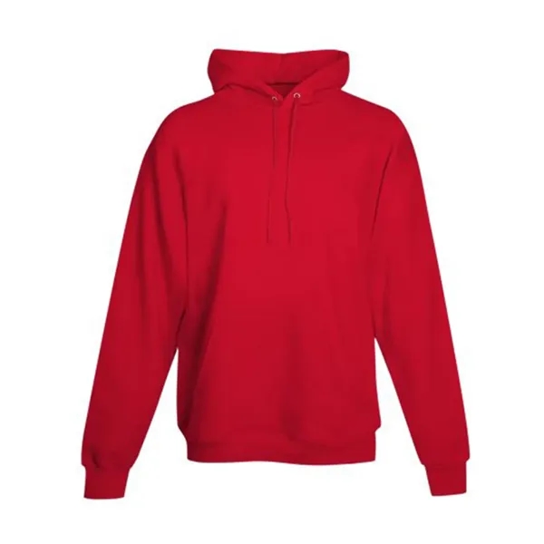 Cotton/polyester fleece pullover hoodie with an extra-large front pouch pocket and... from ASI 84358 S&S Activewear