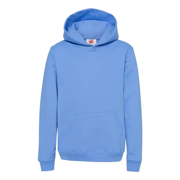 Youth hoodie made of cotton/polyester fleece with a tag-free neck label... from ASI 84358 S&S Activewear
