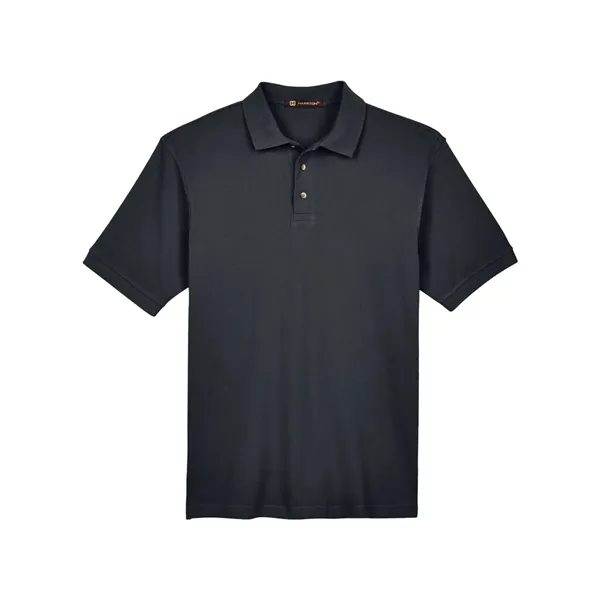 Harriton Tall Cotton Pique Polo... from ASI 84358 S&S Activewear
