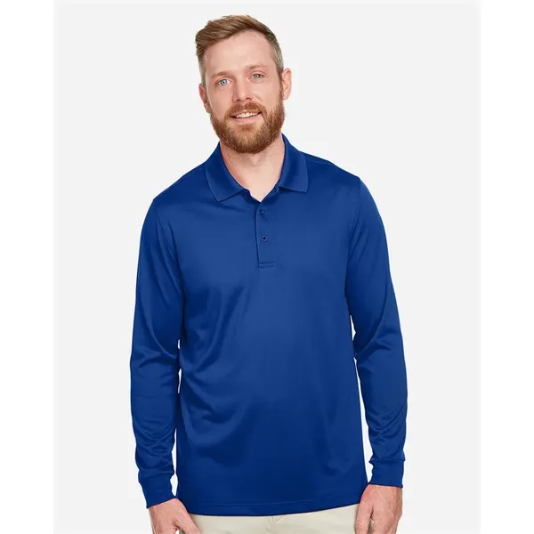 Harriton Advantage Snag Protection Plus IL Long Sleeve Polo... from ASI 84358 S&S Activewear