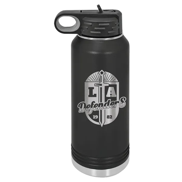 Polar Camel 32 ounce insulated stainless steel water bottle with rubber... from ASI 74601 Calico