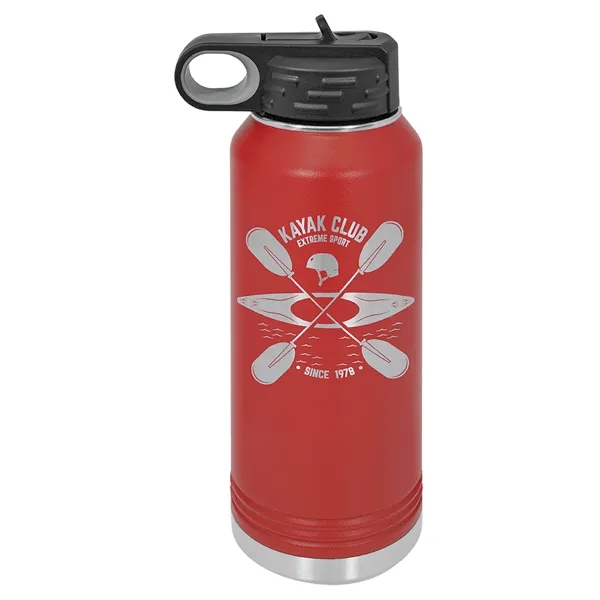 Polar Camel 32 ounce insulated stainless steel water bottle with rubber... from ASI 74601 Calico