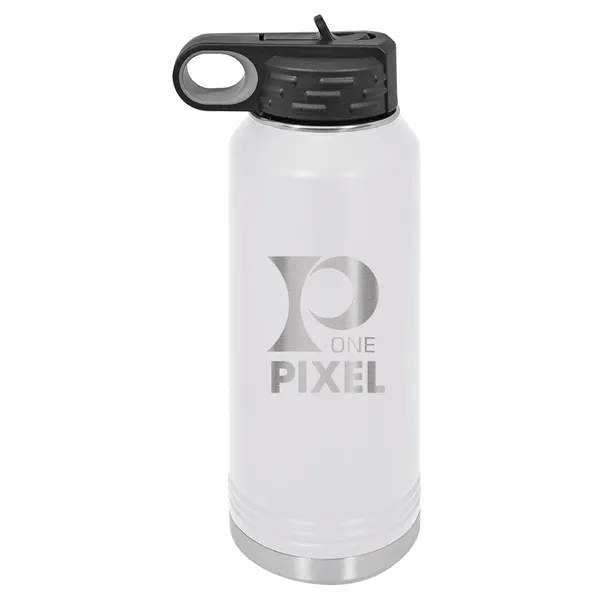 Polar Camel 32 ounce insulated stainless steel water bottle with rubber... from ASI 74601 Calico
